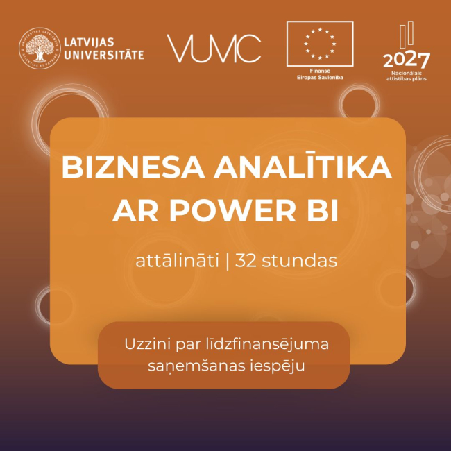 LU VUMC Biznesa analītika ar Power BI   