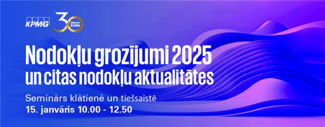 Nodokļu seminārs 2025