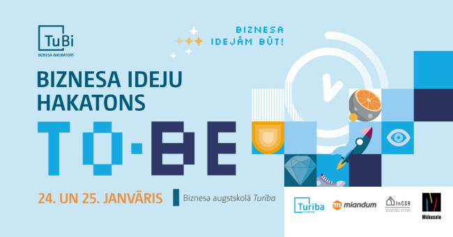 Biznesa ideju hakatons "To be"