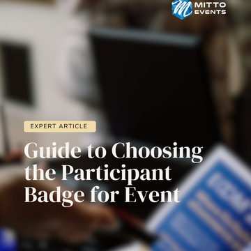 Guide to Choosing the Participant Badge for Event